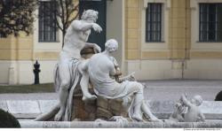 Photo References of Schonbrunn Statues